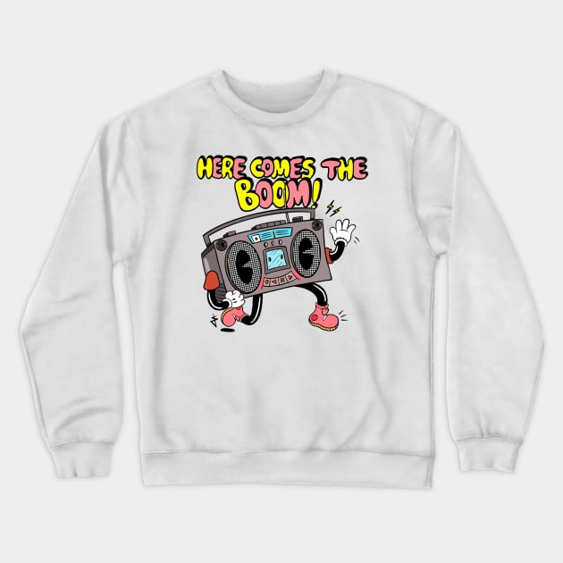 Here comes the boom! Crewneck Sweatshirt by Dagger44